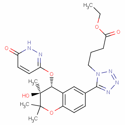 Mazokalim Structure,164178-54-5Structure