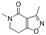 Isoxazolo[4,5-c]pyridin-4(5h)-one, 6,7-dihydro-3,5-dimethyl-(9ci) Structure,164223-46-5Structure