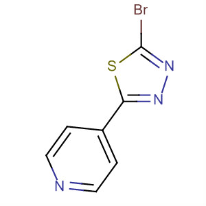 2-Bromo-5-(4-pyridyl)-1,3,4-thiadiazole Structure,16439-93-3Structure