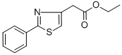 (2-Phenyl-thiazol-4-yl)-acetic acid ethyl ester Structure,16441-34-2Structure