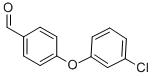 4-(3-Chlorophenoxy)benzaldehyde Structure,164522-90-1Structure