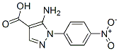 5-Amino-1-(4-nitro-phenyl)-1H-pyrazole-4-carboxylic acid Structure,16459-38-4Structure