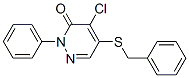 5-(Benzylthio)-4-chloro-2-phenylpyridazin-3(2H)-one Structure,16461-34-0Structure