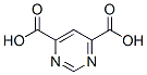 Pyrimidine-4,6-dicarboxylic acid Structure,16490-02-1Structure