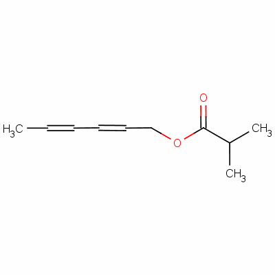 2,4-Hexadienyl isobutyrate Structure,16491-24-0Structure