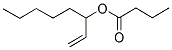 1-Octen-3-yl butyrate Structure,16491-54-6Structure