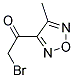 3-(Bromoacetyl)-4-methyl-1,2,5-oxadiazole Structure,165066-97-7Structure