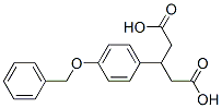 3-(4-Benzyloxyphenyl)pentanedioic acid Structure,165119-29-9Structure