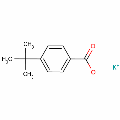 Benzoic acid, 4-(1,1-dimethylethyl)-, potassium salt Structure,16518-26-6Structure