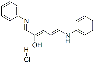 5-Phenylamino-1-phenylimino-penta-2,4-dien-2-olhcl Structure,165186-80-1Structure