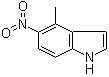 4-Methyl-5-nitro-1h-indole Structure,165250-69-1Structure