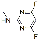 2-Pyrimidinamine,4,6-difluoro-n-methyl- Structure,165258-57-1Structure