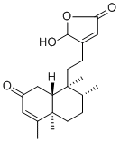 16-Hydroxy-2-oxocleroda-3,13-dien-15,16-olide Structure,165459-53-0Structure