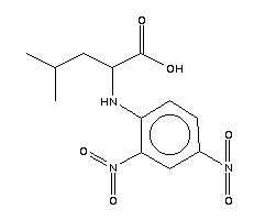 N-(2,4-dinitrophenyl)-l-leucine Structure,1655-57-8Structure