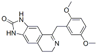 2H-imidazo[4,5-g]isoquinolin-2-one, 5-[(2,5-dimethoxyphenyl)methyl]-1,3,7,8-tetrahydro- Structure,165615-84-9Structure