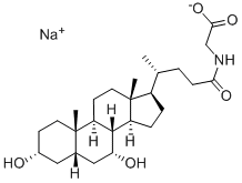 Glycochenodeoxycholicacid sodium salt Structure,16564-43-5Structure