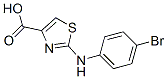 2-(4-Bromophenylamino)thiazole-4-carboxylic acid Structure,165682-80-4Structure