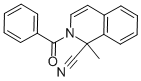 2-Benzoyl-1-methyl-1,2-dihydro-1-isoquinolinecarbonitrile Structure,16576-32-2Structure