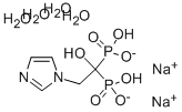 [1-Hydroxy-2-(1H-imidazol-1-yl)ethylidene]bis Phosphonic acid disodium salt tetrahydrate Structure,165800-07-7Structure