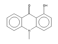 1-Hydroxy-10-methyl-9(10H)-Acridinone Structure,16584-54-6Structure