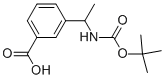 3-(1-(Tert-butyloxycarbonylamino)ethyl)benzoic acid Structure,165949-84-8Structure