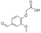 (4-Formyl-2-methoxyphenoxy)acetic acid Structure,1660-19-1Structure