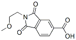 2-(2-Methoxyethyl)-1,3-dioxo-5-isoindolinecarboxylic acid Structure,166096-35-1Structure