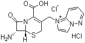 7-Amino-3-(1H-Imidazo[1,2-B]Pyridazin-4-Ium-1-Ylmethyl)-8-OXO-5-Thia-1-Azabicyclo[4,2. Structure,166176-51-8Structure