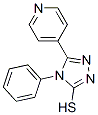 4-Phenyl-5-pyridin-4-yl-4h-[1,2,4]triazole-3-thiol Structure,16629-40-6Structure