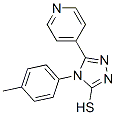 4-(4-Methylphenyl)-5-pyridin-4-yl-4H-1,2,4-triazole-3-thiol Structure,16629-43-9Structure