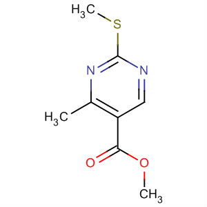 Methyl 4-methyl-2-(methylthio)pyrimidine-5-carboxylate Structure,166392-24-1Structure