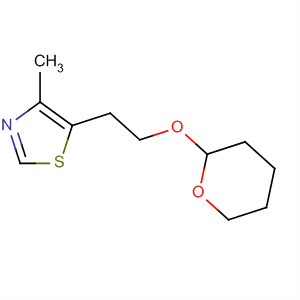 5-[2-[(Tetrahydro-2h-pyran-2-yl)oxy]ethyl]-4-methylthiazole Structure,166405-64-7Structure