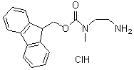 Mono-fmoc ethylene diamine hydrochloride Structure,166410-32-8Structure