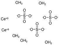 Avo cerium(iv) sulfate pentahydrate Structure,16648-30-9Structure