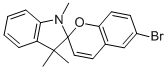 6-Bromo-1,3,3-trimethylspiro[chromene-2,2-indoline] Structure,16650-14-9Structure