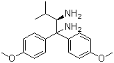 (2R)-(-)-1,1-Bis(4-methoxyphenyl)-3-methyl-1,2-butanediamine Structure,166764-19-8Structure