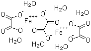 Iron(iii) oxalate hexahydrate Structure,166897-40-1Structure