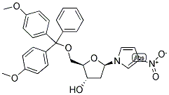 1-(5-o-(Dimethoxytrityl)-beta-d-2-deoxyribofuranosyl)-3-nitropyrrole Structure,166984-63-0Structure