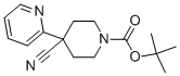 Tert-butyl 4-cyano-4-(pyridin-2-yl)piperidine-1-carboxylate Structure,167263-04-9Structure