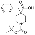 N-boc-4-benzyl-4-piperidinecarboxylic acid Structure,167263-11-8Structure