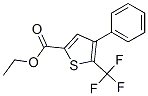 Ethyl 4-phenyl-5-(trifluoromethyl)thiophene-2-carboxylate Structure,167279-18-7Structure