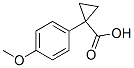 1-(4-Methoxyphenyl)-1-cyclopropanecarboxylic acid Structure,16728-01-1Structure