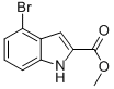 Methyl 4-bromo-1H-indole-2-carboxylate Structure,167479-13-2Structure