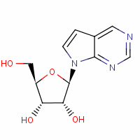 7H-pyrrolo[2,3-d]pyrimidine,7-b-d-ribofuranosyl- Structure,16754-83-9Structure