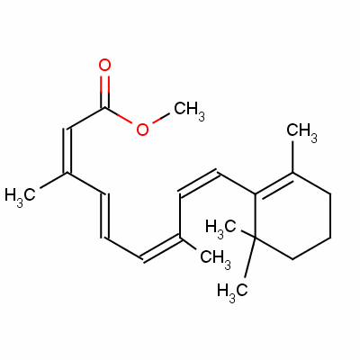 Methyl (2z,4e,6z,8z)-3,7-dimethyl-9-(2,6,6-trimethyl-1-cyclohexenyl)nona-2,4,6,8-tetraenoate Structure,16760-45-5Structure