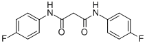 N1,n1-bis(4-fluorophenyl)malonamide Structure,1677-29-8Structure