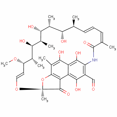 3-Formyl-25-desacetyl rifamycin Structure,16783-97-4Structure