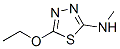 1,3,4-Thiadiazole, 2-ethoxy-5-(methylamino)-(8ci) Structure,16784-32-0Structure