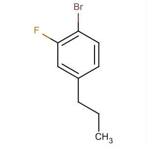 1-Bromo-2-fluoro-4-propylbenzene Structure,167858-56-2Structure