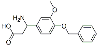 3-Amino-3-(4-benzyloxy-3-methoxy-phenyl)-propionic acid Structure,167887-37-8Structure